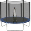 Trampoline D'extérieur Avec Clôture De Sécurité Et échelle， 10 FT Trampoline De Jardin De 150 Kg， A Passé Les Tests GS Et TÜV