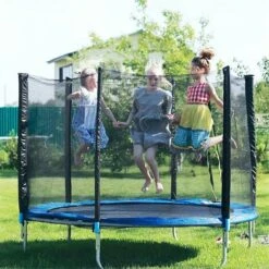 Coussin De Sécurité De Trampoline 12FT (366CM) De Remplacement, Coussin De Protection Ressorts Pour Trampoline Au Diamètre De 6/8ft, 100 Résistant Aux UV, Indéchirable Coussin De Protection P -Pas Cher Clair Jardin Magasin 95824569 5