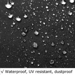 Jardin Cour Balançoire Couvercle Balcon Parasol Suspendu Chaise Housse Anti-Poussière Noir 19013215 Cm -Pas Cher Clair Jardin Magasin 96013089 4