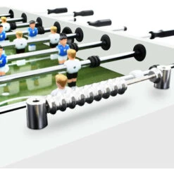 VIDAXL Baby-foot Acier 60 Kg,140x74,5x87,5 Cm Blanc 8 VIDAXL Baby-foot Acier 60 Kg,140x74,5x87,5 Cm Blanc -Pas Cher Clair Jardin Magasin 97396375 4