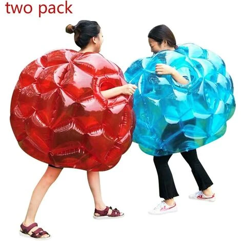 Boules à Bulles Gonflables De Pour Enfants, Boule De Pare-Chocs Balls Sumo Jeu Ballon De Football Enfants Giant Hamster Knocker Ballon Pour (Rouge + Bleu, 36 Pouce) 2 Boules à Bulles Gonflables De Pour Enfants, Boule De Pare-Chocs Balls Sumo Jeu Ballon De Football Enfants Giant Hamster Knocker Ballon Pour (Rouge + Bleu, 36 Pouce) – Image 2