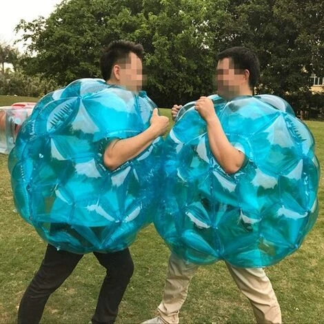 Boules à Bulles Gonflables De Pour Enfants, Boule De Pare-Chocs Balls Sumo Jeu Ballon De Football Enfants Giant Hamster Knocker Ballon Pour (Rouge + Bleu, 36 Pouce) 3 Boules à Bulles Gonflables De Pour Enfants, Boule De Pare-Chocs Balls Sumo Jeu Ballon De Football Enfants Giant Hamster Knocker Ballon Pour (Rouge + Bleu, 36 Pouce) – Image 3