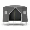 Tente Camping Et Cabane Pour Trampoline 12FT-366cm - Gris