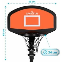 Panier De Basket Rigide Pour Trampoline De Jardin Universel Avec Ballon Et Pompe - 56 X 35cm 6 Panier De Basket Rigide Pour Trampoline De Jardin Universel Avec Ballon Et Pompe - 56 X 35cm -Pas Cher Clair Jardin Magasin 97836650 3