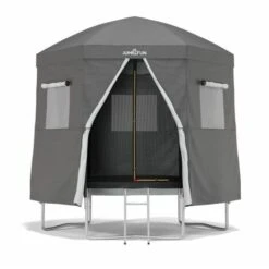 Tente Camping Et Cabane Pour Trampoline 8FT-244cm - Gris