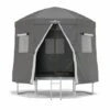Tente Camping Et Cabane Pour Trampoline 6FT-185cm - Gris