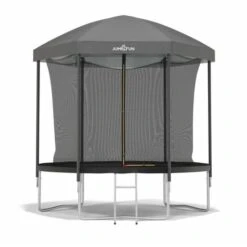 Tente Camping Et Cabane Pour Trampoline 6FT-185cm - Gris -Pas Cher Clair Jardin Magasin 97836680 4