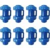 Capuchons De Poteaux De Trampoline Filet Sécurité Des Embouts Pièces Détachées Trampolines Chapeau De Mât Trampoline Accessoires De Trampoline Pour Filet Crochet Trampoline Alimentation Bleu,10