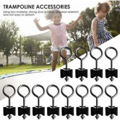 Lot De 12 Vis Pour Trampoline - Accessoires De Trampoline - Fixation Pour Grand Trampoline Et Petit Trampoline 8 Lot De 12 Vis Pour Trampoline - Accessoires De Trampoline - Fixation Pour Grand Trampoline Et Petit Trampoline -Pas Cher Clair Jardin Magasin 98442056 4