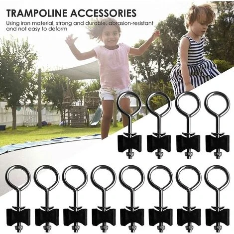Lot De 12 Vis Pour Trampoline - Accessoires De Trampoline - Fixation Pour Grand Trampoline Et Petit Trampoline 4 Lot De 12 Vis Pour Trampoline - Accessoires De Trampoline - Fixation Pour Grand Trampoline Et Petit Trampoline – Image 4