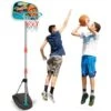 Panier De Basket-ball Réglable Pour Enfants Avec Ballon Et Gonfleur