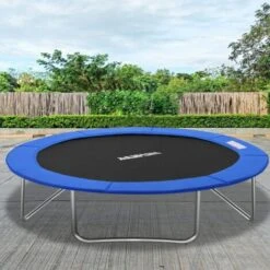 Bâche Pour Trampoline Couverture De Rebord De Trampoline Ø305 Couverture De Trampoline Protection UV Résistant - Bleu NAIZY -Pas Cher Clair Jardin Magasin 99356572 5