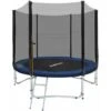 Trampoline D'extérieur Ø305cm Trampoline De Jardin Set D'extérieur Avec Filet De Sécurité, échelle, Couverture De Bord NAIZY