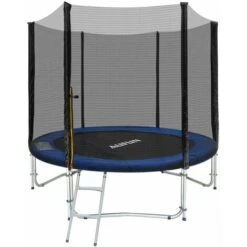 Trampoline D'extérieur Ø305cm Trampoline De Jardin Set D'extérieur Avec Filet De Sécurité, échelle, Couverture De Bord NAIZY