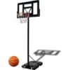 Froadp Panier De Basket-ball, 230-305cm Réglable En Hauteur, Poteau De Basket Portables Pour Indoor Et Outdoor