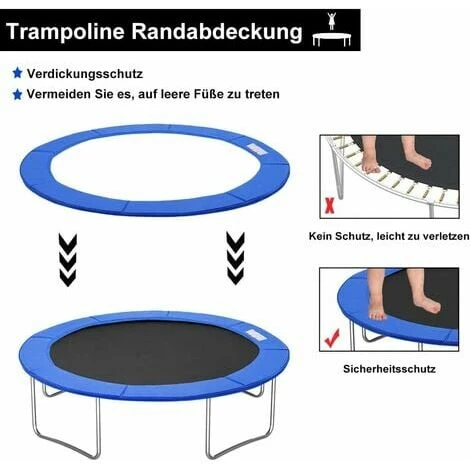 Coussin De Sécurité Pour Trampoline Rond - 305cm 2 Coussin De Sécurité Pour Trampoline Rond - 305cm – Image 2