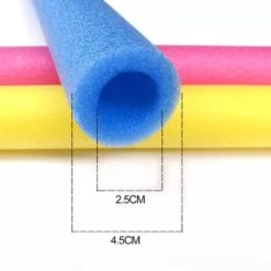 RAINBOW Trampoline Jumper Stick Manchon En Mousse Clôture Tube Anti-collision Couverture-Longueur 40 Diamètre Extérieur 4,5 Cm, Diamètre Intérieur 2,5 Cm, Bleu, 5pcs -Pas Cher Clair Jardin Magasin 99776349 5