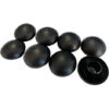 Lot De 8 Capuchons De Poteaux Noir 25mm Pour Trampoline